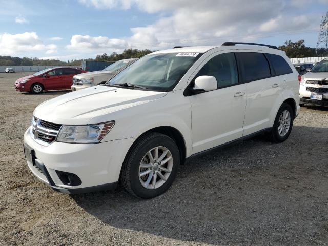 DODGE JOURNEY SX 2014 white  flexible fuel 3C4PDCBGXET106402 photo #1