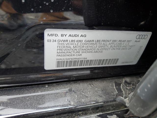 2024 AUDI S8 WAULSAF82RN011184