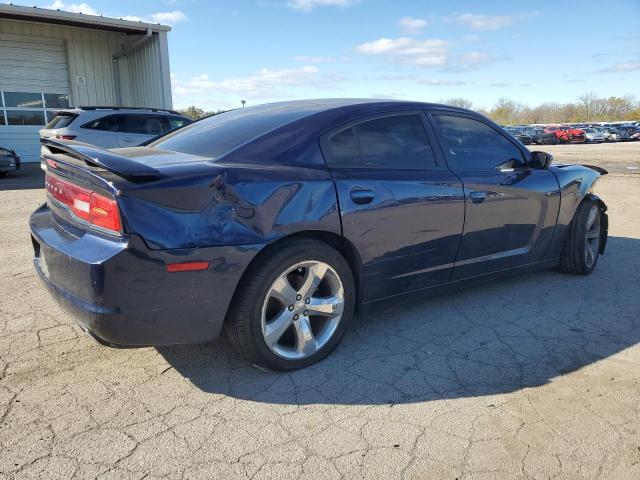 DODGE CHARGER SE 2014 blue sedan 4d flexible fuel 2C3CDXBG0EH360414 photo #4