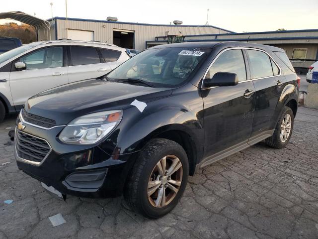 CHEVROLET EQUINOX LS 2017 black 4dr spor gas 2GNALBEK3H1536708 photo #1