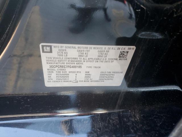 2015 CHEVROLET SILVERADO - 3GCPCREC7FG488185