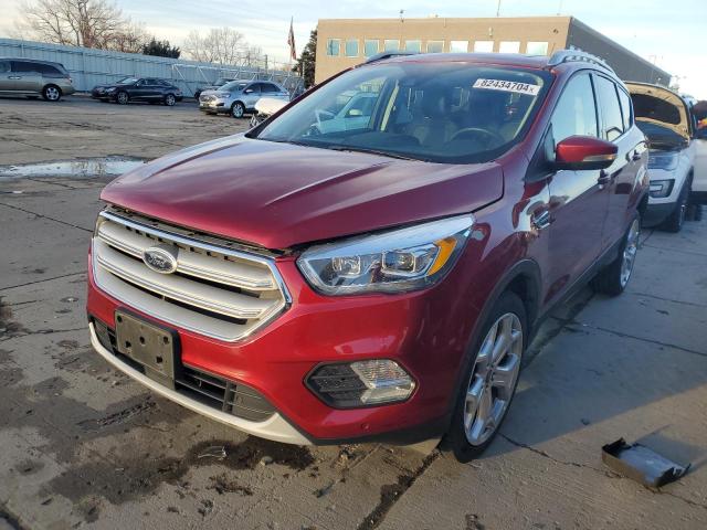 FORD ESCAPE TIT 2019 red  gas 1FMCU9J92KUC57946 photo #1