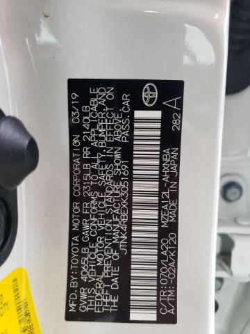 2019 TOYOTA COROLLA SE - JTNK4RBEXK3051691