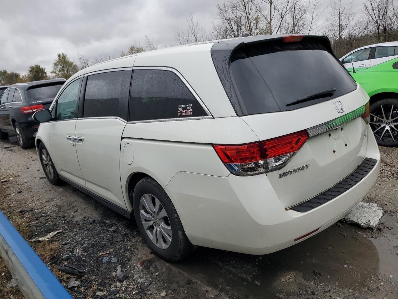 Lot #2960106145 2015 HONDA ODYSSEY EX