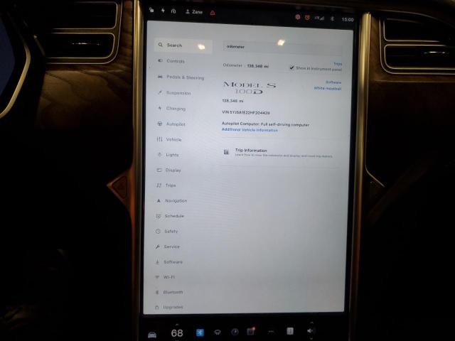 2017 TESLA MODEL S - 5YJSA1E22HF204429
