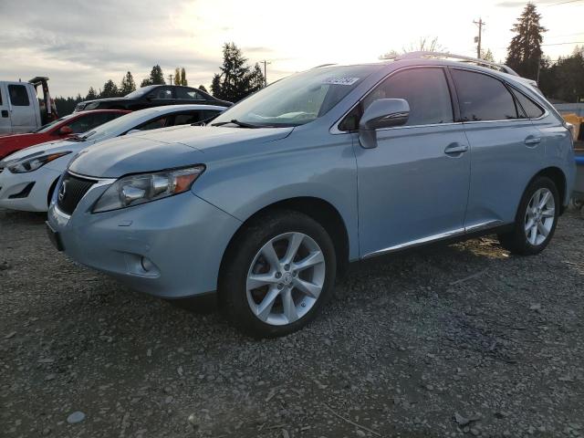 LEXUS RX 350 2010 blue  gas JTJBK1BA9A2001827 photo #1