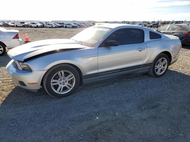 FORD MUSTANG 2010 silver coupe gas 1ZVBP8AN3A5181044 photo #1