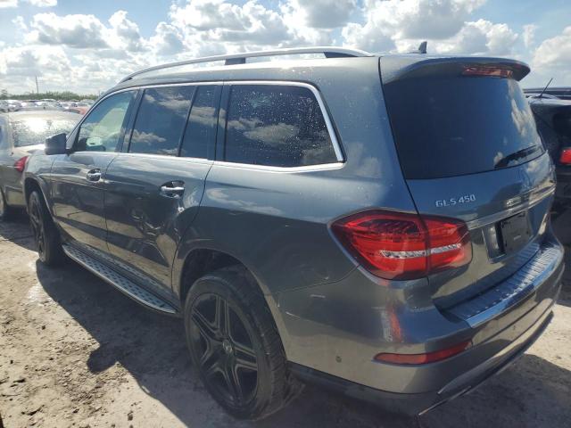 MERCEDES-BENZ GLS 450 4M 2017 gray  gas 4JGDF6EE5HA881724 photo #3