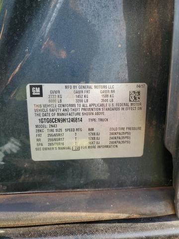 2017 GMC CANYON SLE - 1GTG6CEN9H1246814