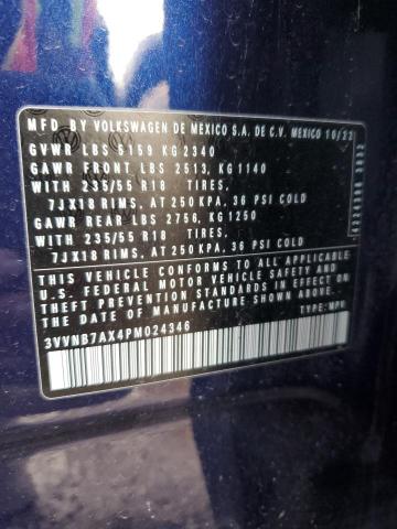 2023 VOLKSWAGEN TIGUAN SE - 3VVNB7AX4PM024346