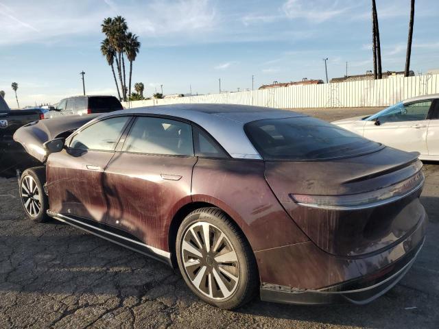 LUCID MOTORS AIR GRAND 2022 burgundy  electric 50EA1GBA4NA001570 photo #3