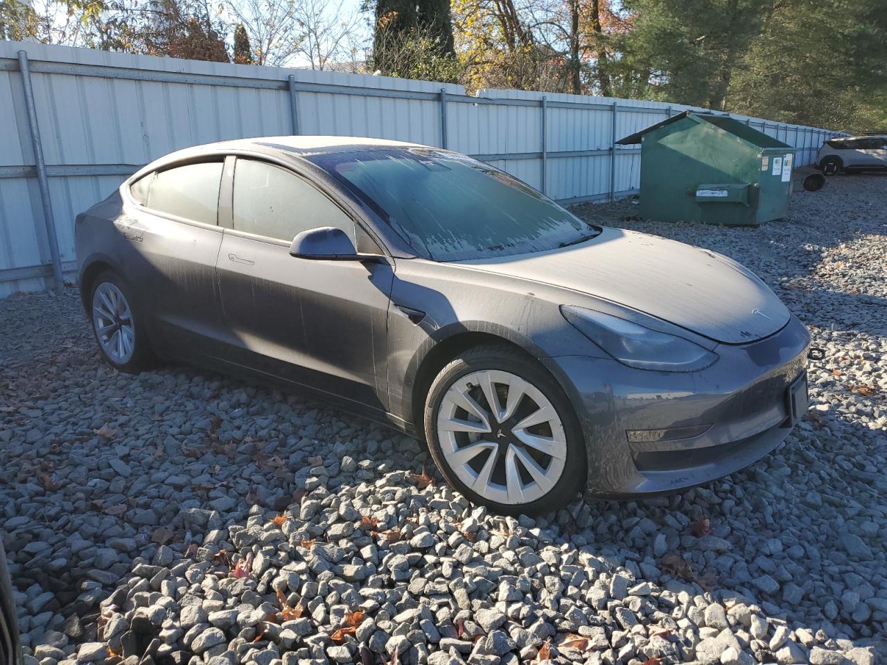 Lot #2971626708 2022 TESLA MODEL 3