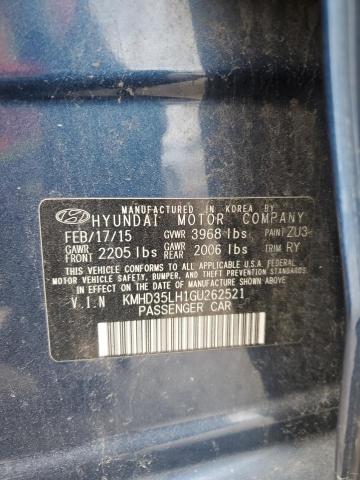 2016 HYUNDAI ELANTRA GT - KMHD35LH1GU262521