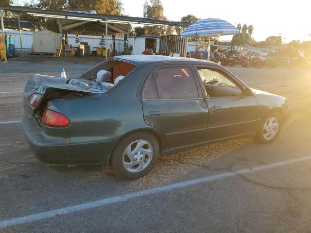 TOYOTA COROLLA VE 2000 green sedan 4d gas 1NXBR12E4YZ382014 photo #4