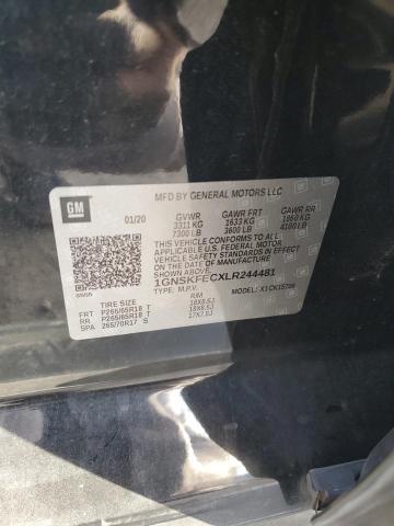 2020 CHEVROLET TAHOE SPEC 1GNSKFECXLR244481