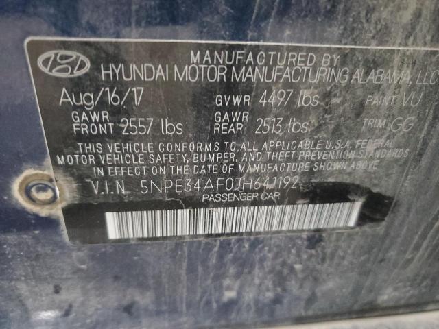 2018 HYUNDAI SONATA SPO - 5NPE34AF0JH641192
