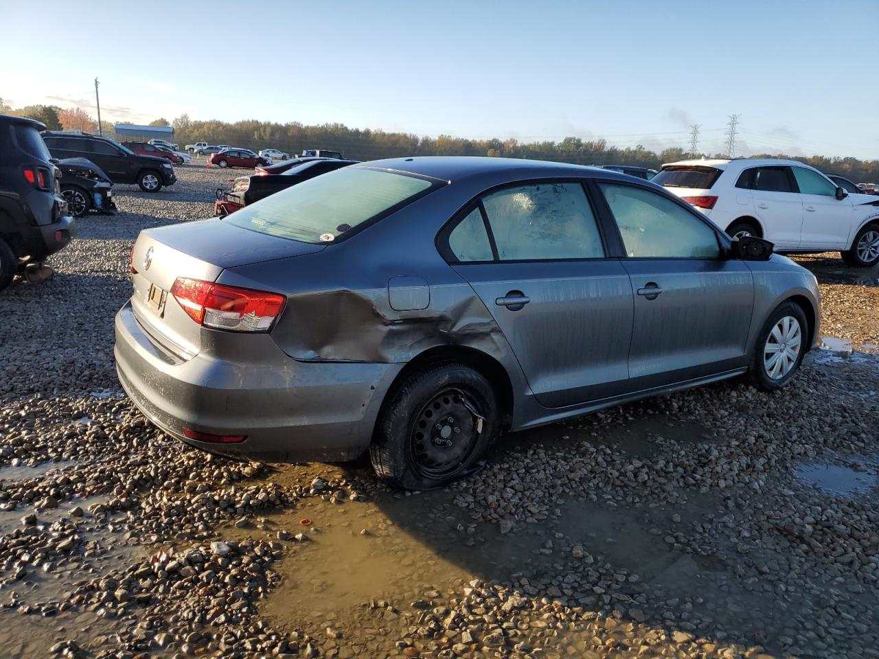 Lot #3023329237 2015 VOLKSWAGEN JETTA BASE