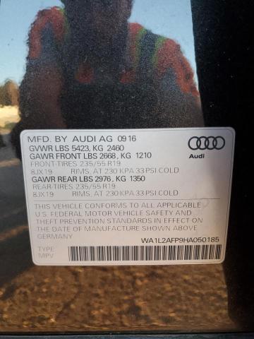 2017 AUDI Q5 PREMIUM - WA1L2AFP9HA050185