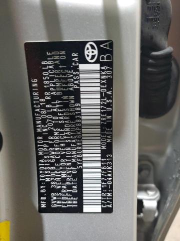 2019 TOYOTA COROLLA L - 5YFBURHE6KP883189