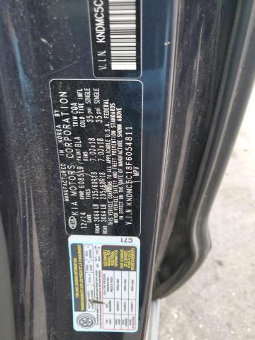 2015 KIA SEDONA EX - KNDMC5C18F6054811