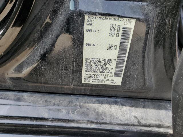 2017 NISSAN ALTIMA 2.5 - 1N4AL3AP5HC192511