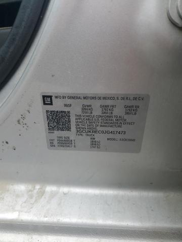2018 CHEVROLET SILVERADO - 3GCUKREC0JG417473