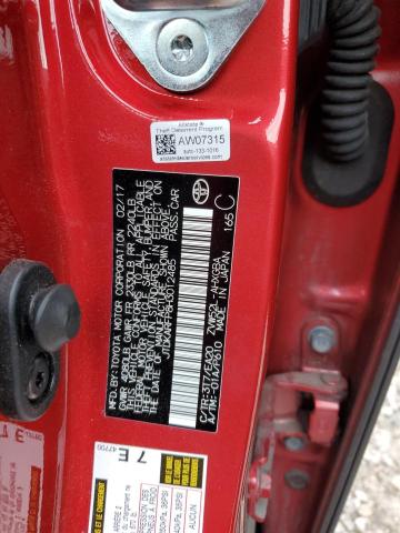 2017 TOYOTA PRIUS PRIM - JTDKARFP8H3012485