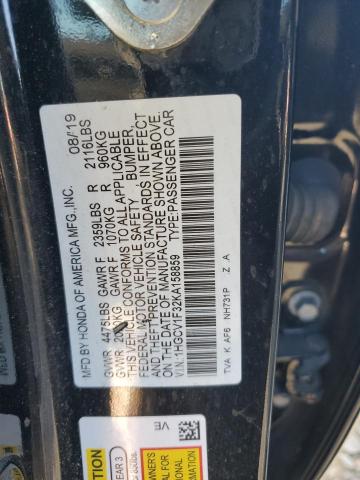 2019 HONDA ACCORD SPO - 1HGCV1F32KA158859