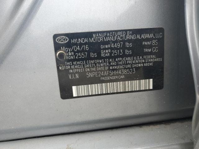 2017 HYUNDAI SONATA SE - 5NPE24AF5HH438523