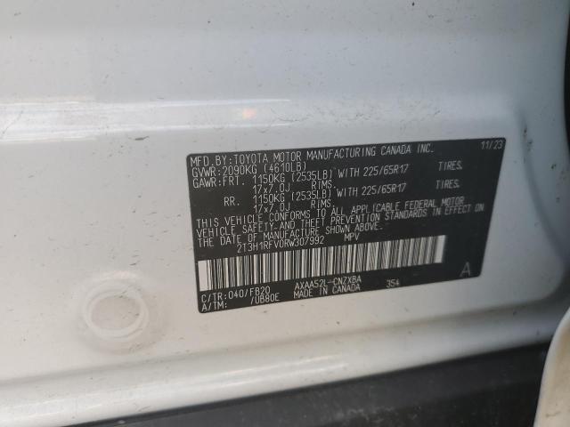 2024 TOYOTA RAV4 LE - 2T3H1RFV0RW307992