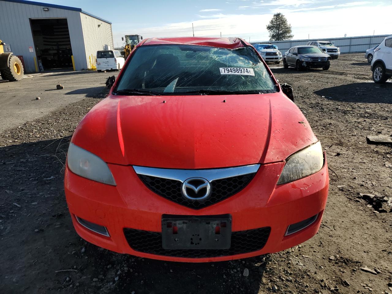 Lot #2991278100 2008 MAZDA 3 I