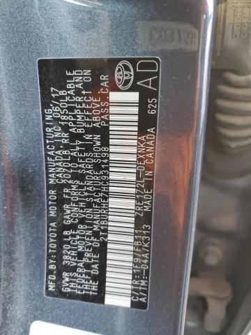 2017 TOYOTA COROLLA L - 2T1BURHE7HC931498