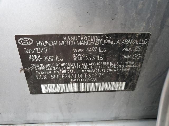 2017 HYUNDAI SONATA SE - 5NPE24AF0HH542174