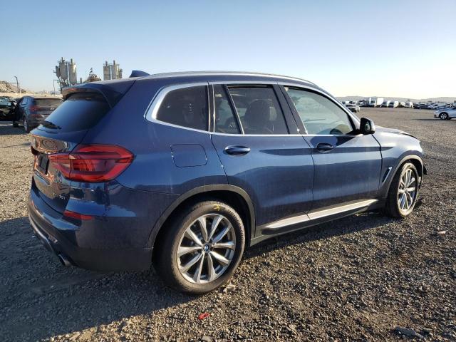 BMW X3 SDRIVE3 2019 blue  gas 5UXTR7C5XKLF23774 photo #4