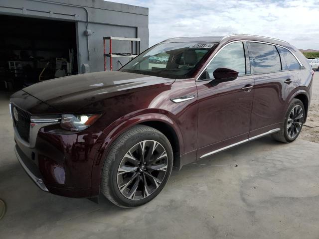 MAZDA CX-90 PREM 2024 burgundy  gas JM3KKEHC9R1160813 photo #1