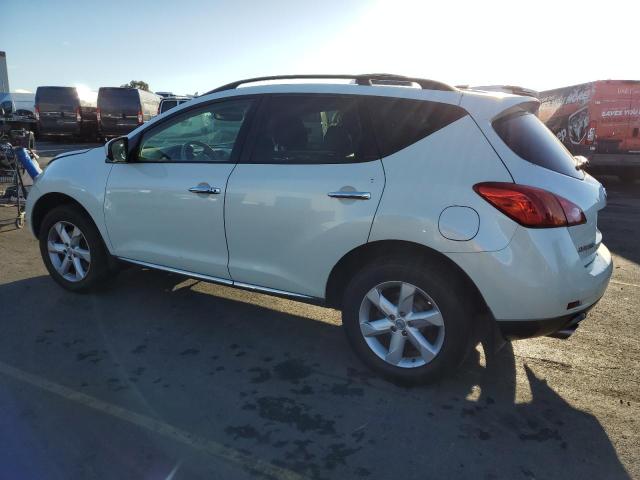 NISSAN MURANO S 2009 white  gas JN8AZ18W39W214407 photo #3