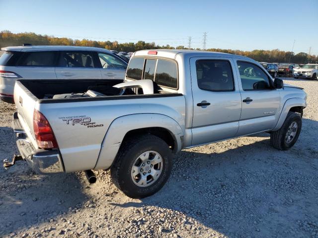 TOYOTA TACOMA DOU 2005 silver  gas 5TEJU62N15Z039286 photo #4