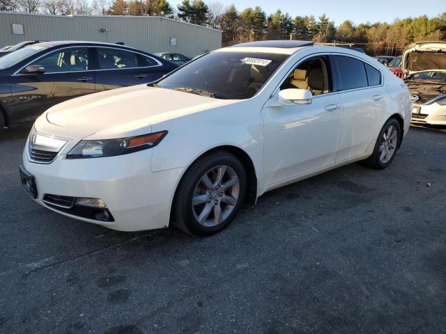 ACURA TL TECH 2013 white sedan 4d gas 19UUA8F59DA010043 photo #1