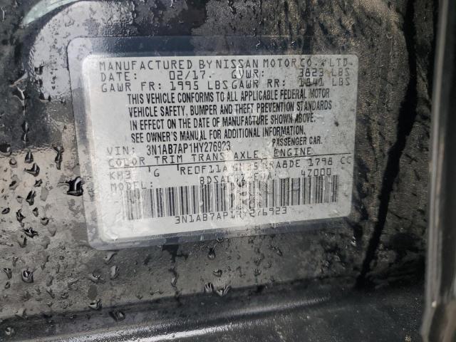 2017 NISSAN SENTRA S - 3N1AB7AP1HY276923