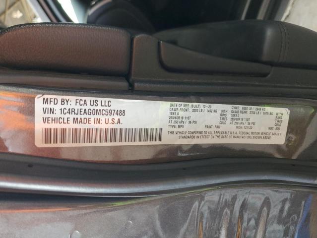 2021 JEEP GRAND CHER - 1C4RJEAG0MC597488