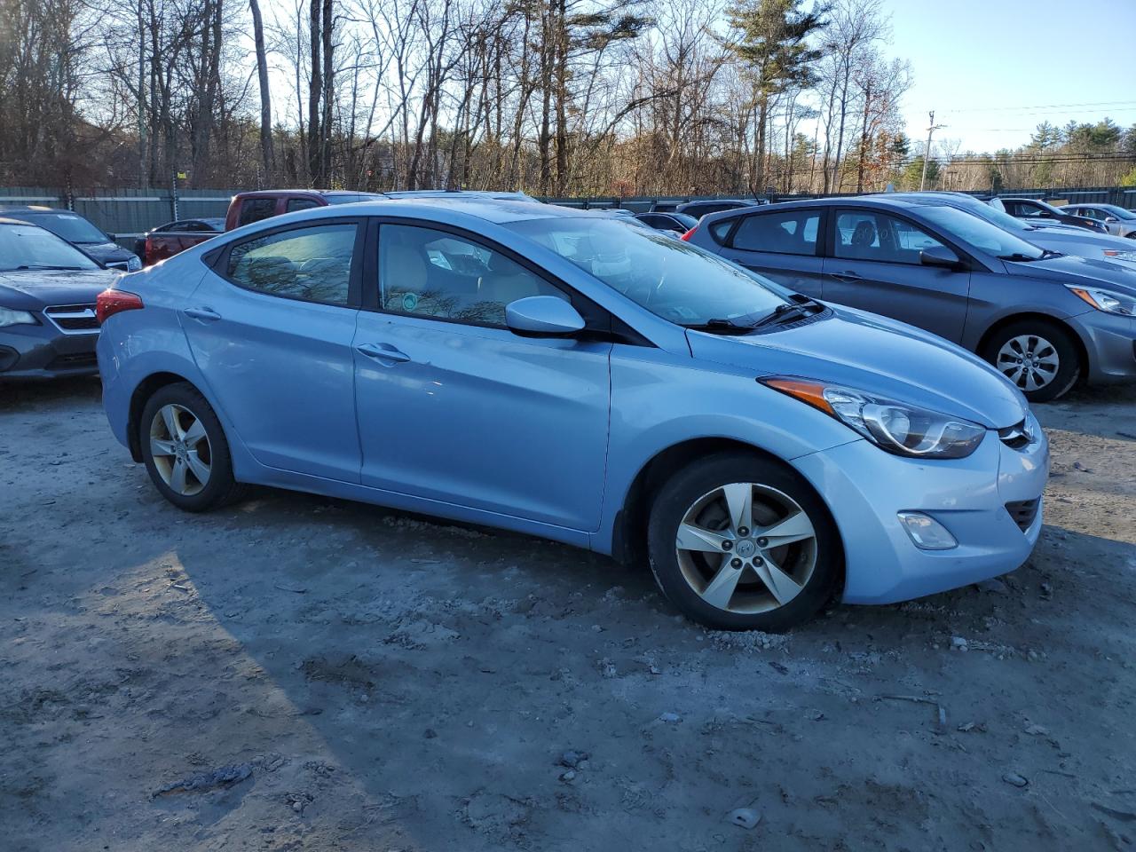 Lot #3025832304 2012 HYUNDAI ELANTRA GL