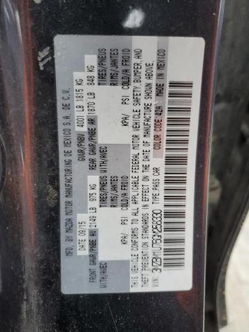 VIN 3MZBM1U76GM258330 2016 MAZDA 3 no.12