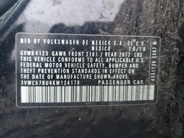 2019 VOLKSWAGEN JETTA S - 3VWC57BU6KM124178