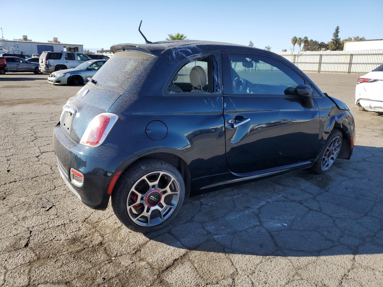 Lot #3030816506 2015 FIAT 500 SPORT