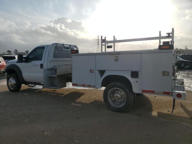 FORD F450 SUPER 2013 white chassis gas 1FDUF4GY1DEB86414 photo #3