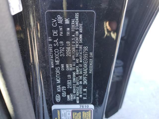 2019 KIA FORTE FE - 3KPF24AD4KE099798