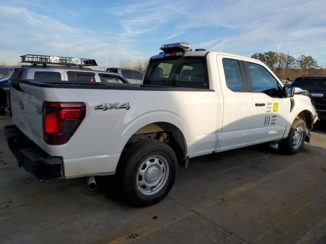 FORD F150 XL 2024 white  gas 1FTEX1LP0RKE06538 photo #4