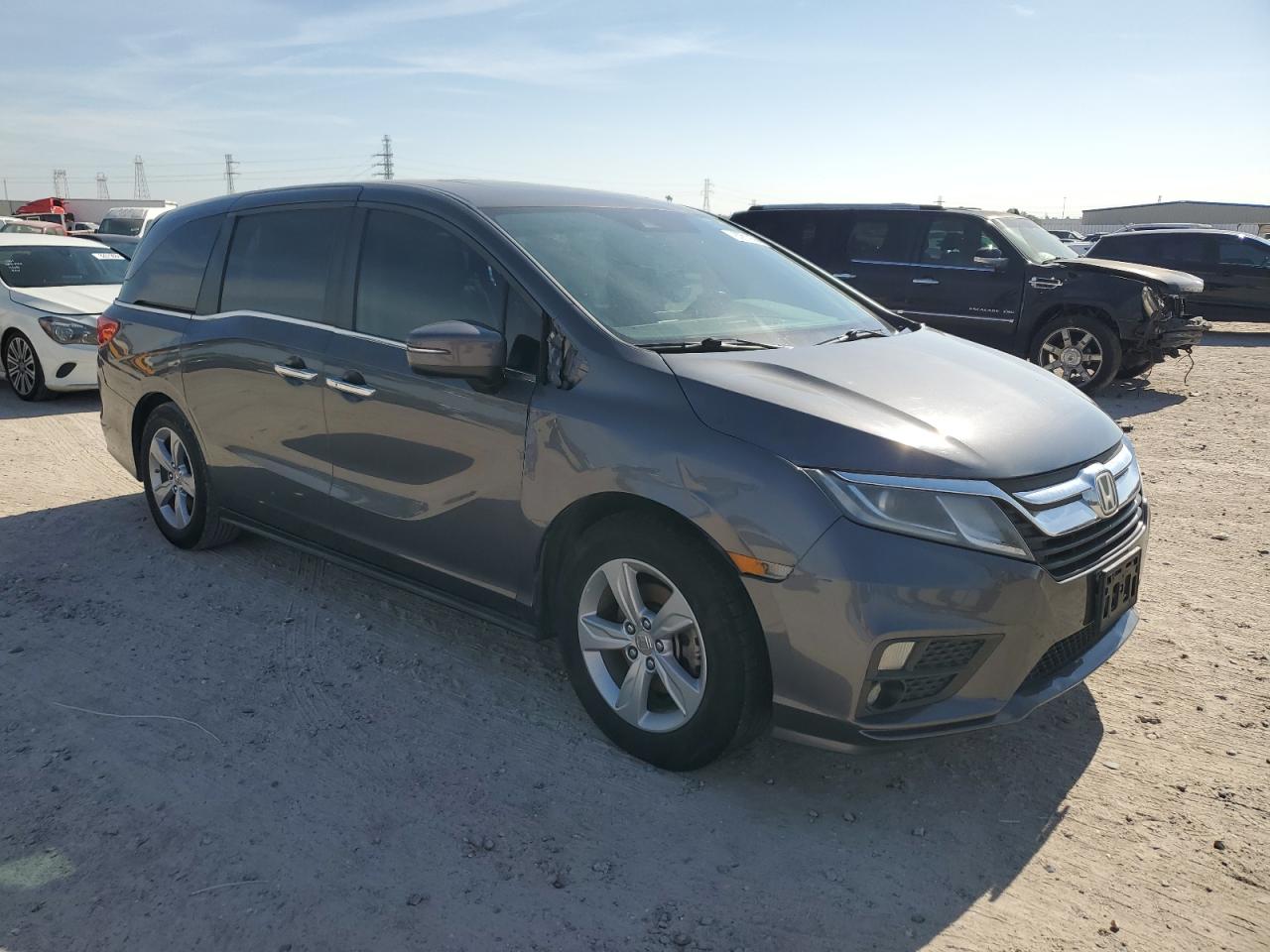 Lot #3020603944 2018 HONDA ODYSSEY EX