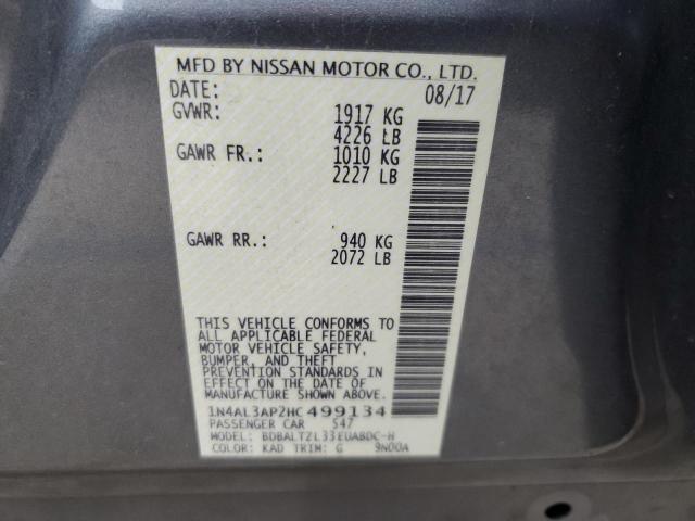2017 NISSAN ALTIMA 2.5 - 1N4AL3AP2HC499134