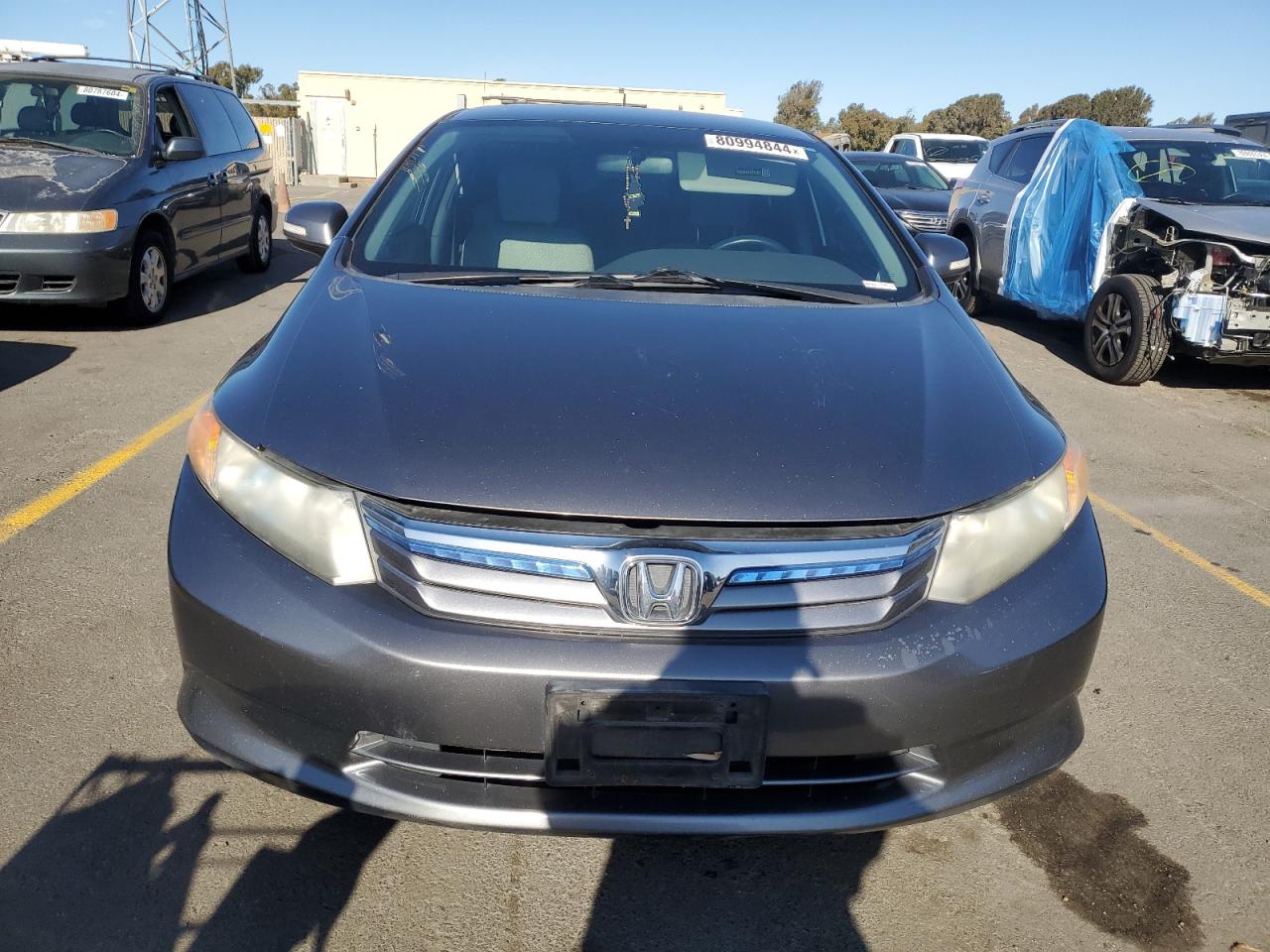 Lot #3029324739 2012 HONDA CIVIC HYBR